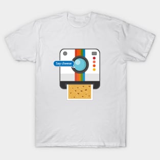 Say cheese Classic camera design T-Shirt